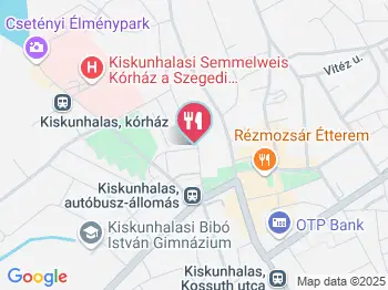 West-Burger Gyorsétkező Kiskunhalas a térképen