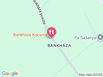 Bankháza kocsma Kiskunlacháza a térképen