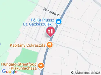 Lipóti pékség Kiskunlacháza a térképen