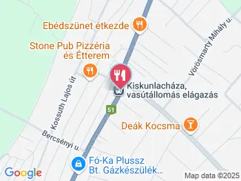 P&G Pizza & Gyros Kiskunlacháza a térképen