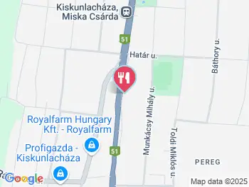 Rózner Söröző Kiskunlacháza a térképen