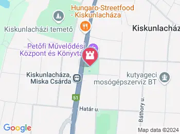 Trianoni emlékmű Kiskunlacháza a térképen