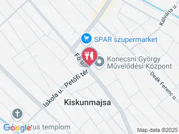 Félegyházi Piknikség Kiskunmajsa a térképen