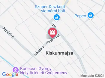 I. világháborús emlékmű Kiskunmajsa a térképen