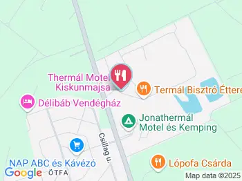 Lópofa Csárda Kiskunmajsa a térképen