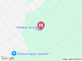 Pellikán Birtok Kiskunmajsa a térképen