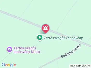 Tartós szegfű tanösvény Kiskunmajsa a térképen