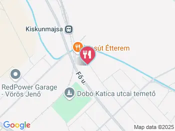 Vasút Étterem Kiskunmajsa a térképen