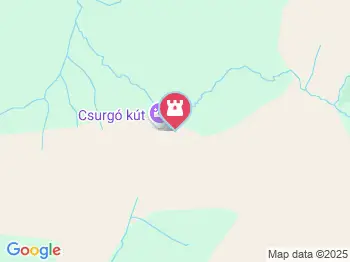 Csurgó kút Kislőd a térképen