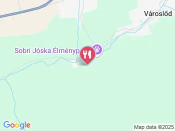 Vashámor Vendéglő Kislőd a térképen