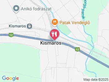 Béke Pékség és Bisztró Kismaros a térképen