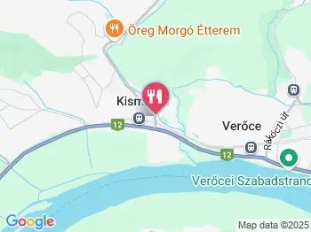 Patak Vendéglő Kismaros a térképen