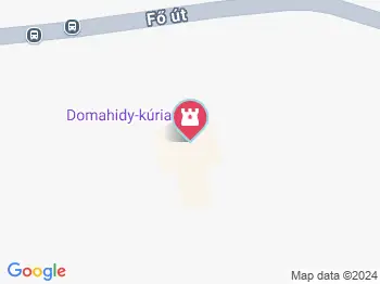 Domahidy-kúria Kisnamény a térképen