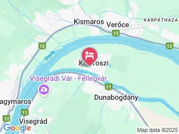 Rácz Fogadó Kisoroszi a térképen