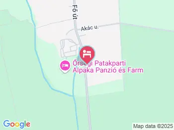 Őrségi Patakparti Alpaka Panzió Kisrákos a térképen