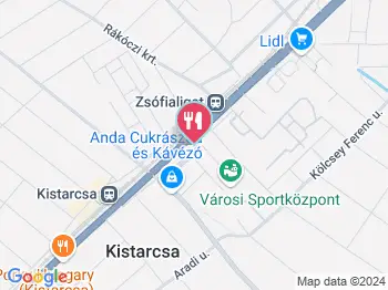 DoDona Pékség Kistarcsa a térképen