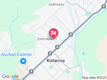 Kata Apartman Kistarcsa a térképen