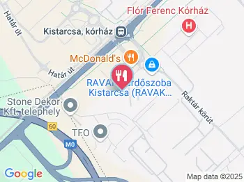 McDonald's Kistarcsa a térképen