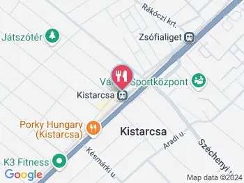 Söröző Kistarcsa a térképen