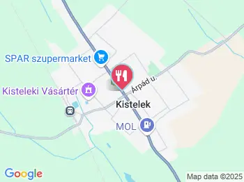 Pomo D’oro Pizzéria & Kávézó Kistelek a térképen