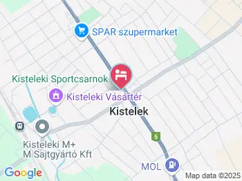 Aqua Hotel Kistelek Kistelek a térképen