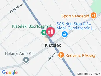 C-Univerzál Büfé Kistelek a térképen