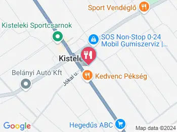 Centrál Kávézó Kistelek a térképen