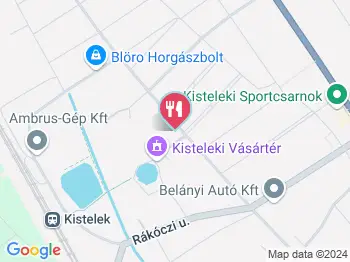 Kisteleki Rétesház Kistelek a térképen