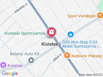 Kisteleki Termálfürdő Kistelek a térképen