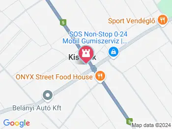 Szent István király Római Katolikus Templom Kistelek a térképen