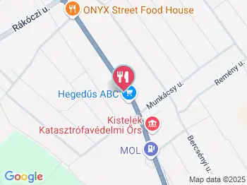 Zefír Cukrászda - Petőfi utca Kistelek a térképen