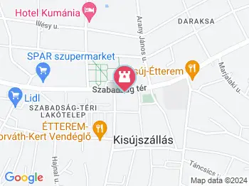 Bagaméri szobor Kisújszállás a térképen