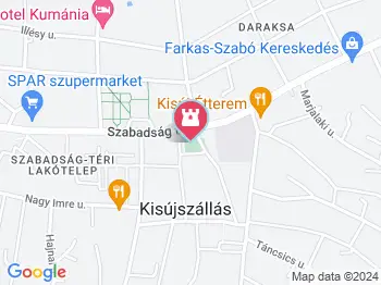 Kossuth Lajos szobra Kisújszállás a térképen