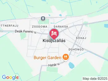 Hotel Kumánia Kisújszállás a térképen