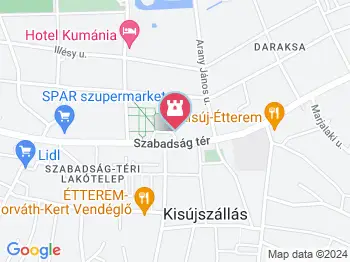 Trianoni emlékmű Kisújszállás a térképen