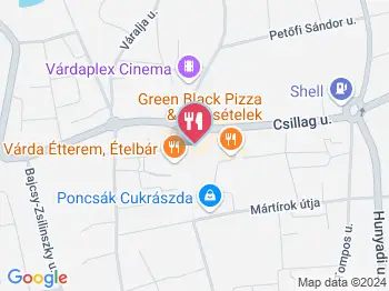 Ali Baba Kínai Büfé Kisvárda a térképen