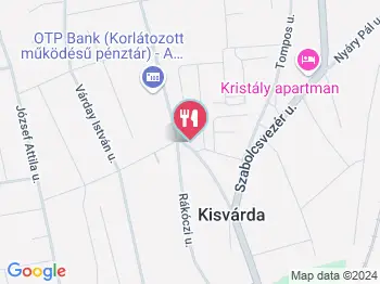 Junior PLACC Kisvárda a térképen