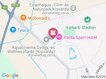 Kisvárdai Várfürdő Kisvárda a térképen