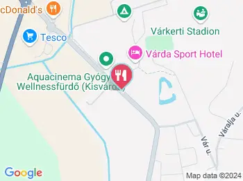 McDonald's Kisvárda a térképen