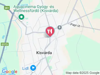Party Ételbár és Étterem Kisvárda a térképen