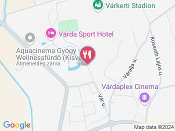 Várkert Söröző Kisvárda a térképen