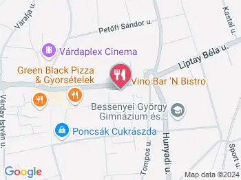 Vino Bar 'N Bistro Kisvárda a térképen