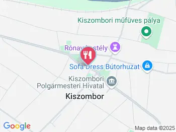 Kiszombori Kenyér és Pékáru Bolt Kiszombor a térképen