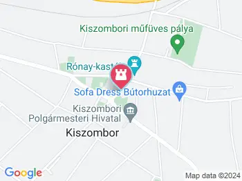 Nepomuki Szent János Kiszombor a térképen