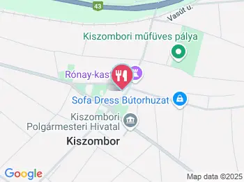 Rónay Cukrászda Kiszombor a térképen