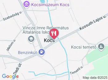 Full Falat Pizzéria Kocs a térképen