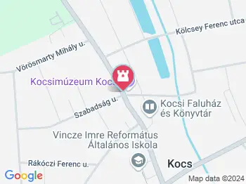 Kocsi Múzeum Kocs a térképen