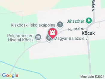 Történelmi Emlékház Köcsk a térképen