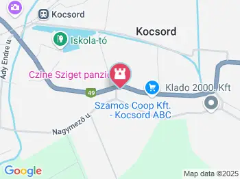 Kocsordi Unitárius templom Kocsord a térképen