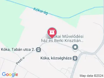 Kossuth Falumúzeum Kóka a térképen